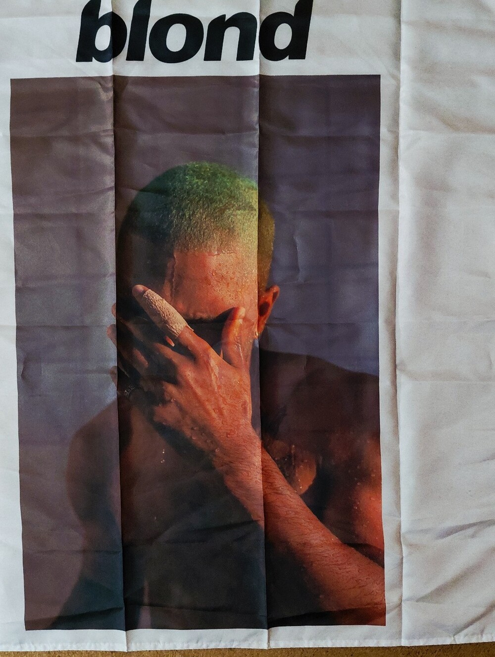 Frank Ocean "Blond" Fabric Wall Flag